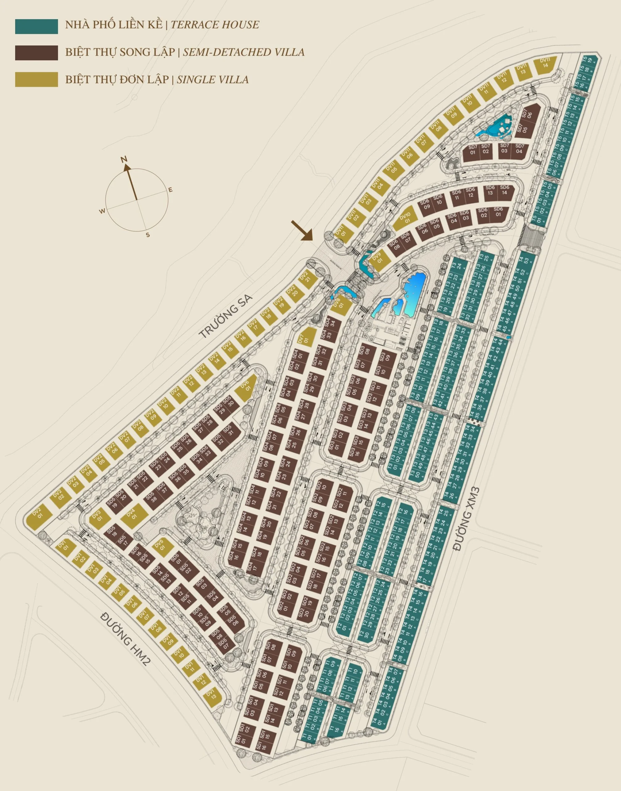 Phân khu The Orchard dự án sycamore bình dương