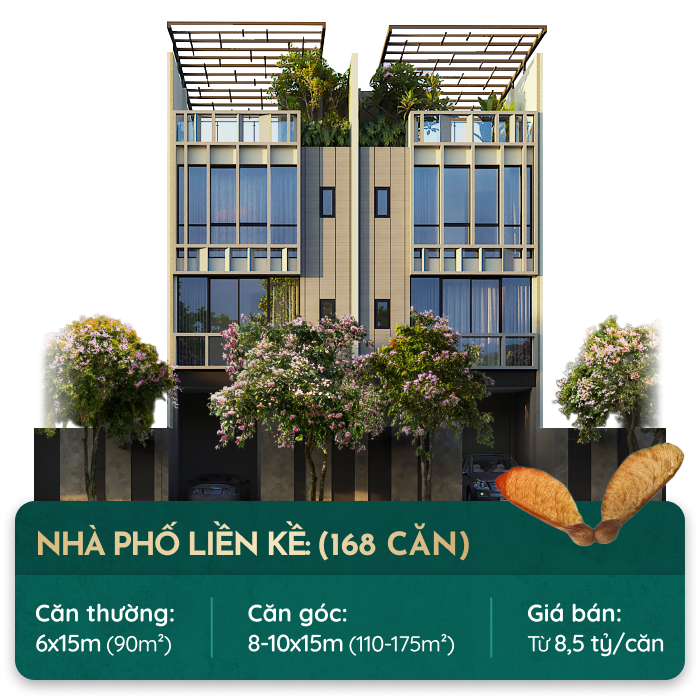 Nhà phố liền kề - The Orchard Sycamore Bình Dương