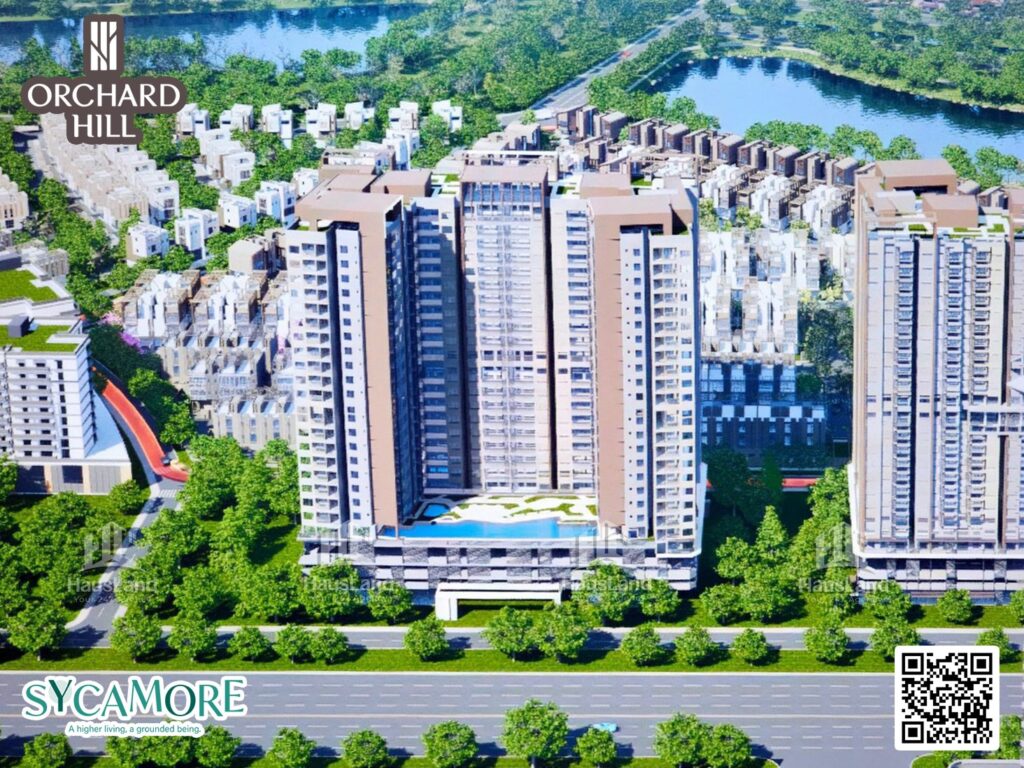 The first high-rise subdivision Orchard Hill Sycamore