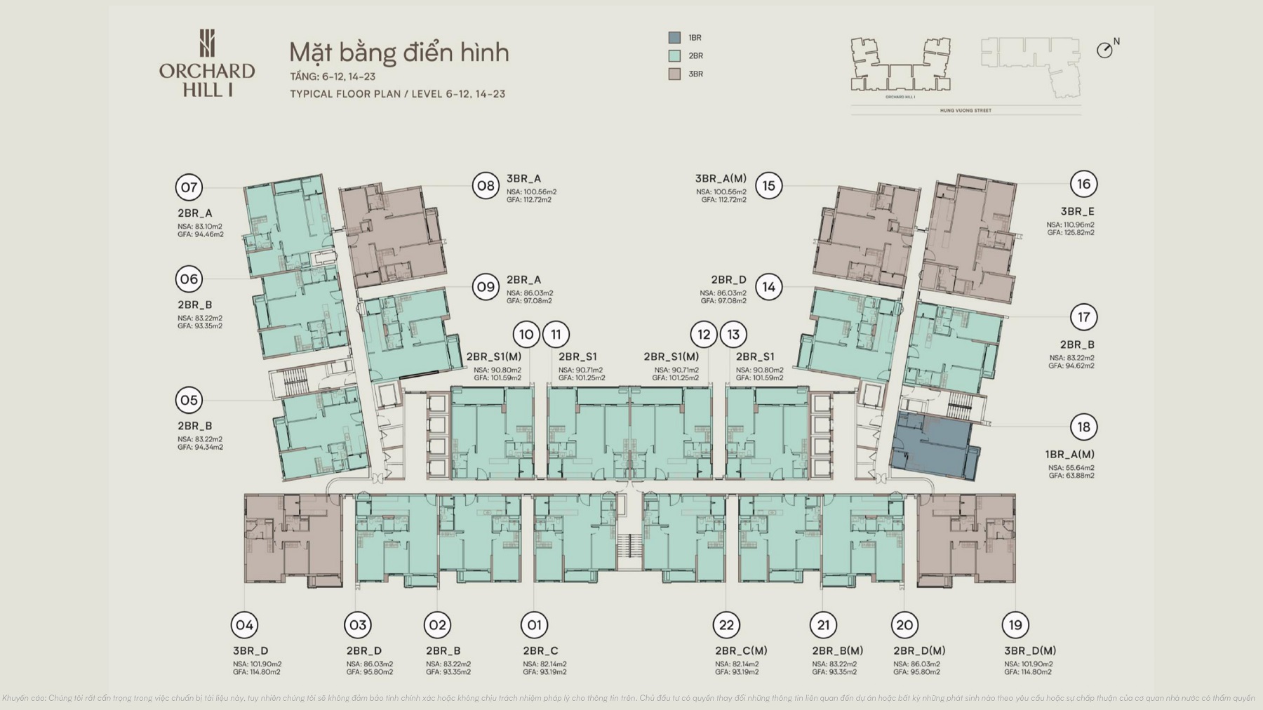 Mặt bằng tầng điển hình Orchard Hill (1)