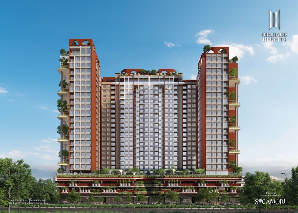 Hình ảnh phối cảnh dự án Căn hộ Orchard Heigths