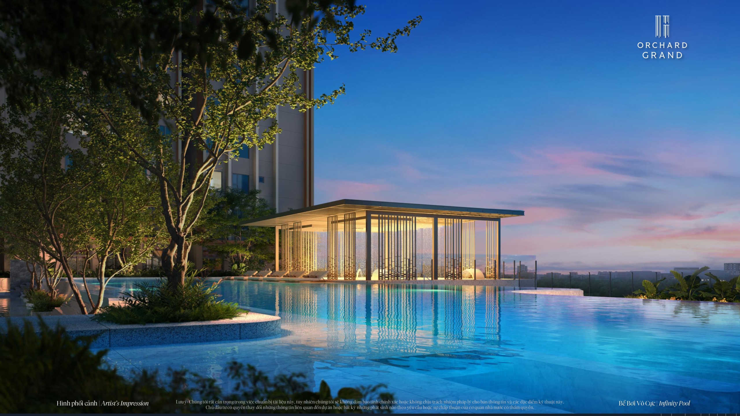 Hồ bơi chuẩn Olympic 50m | Tiện ích Orchard Grand