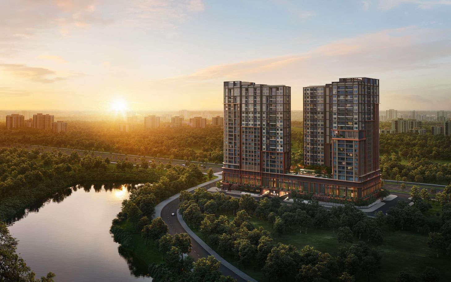 Hình phối cảnh dự án Orchard Grand Sycamore