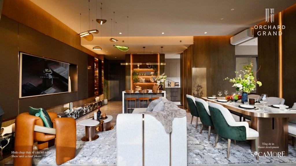 Thiết kế căn hộ 3PN - Orchard Grand
