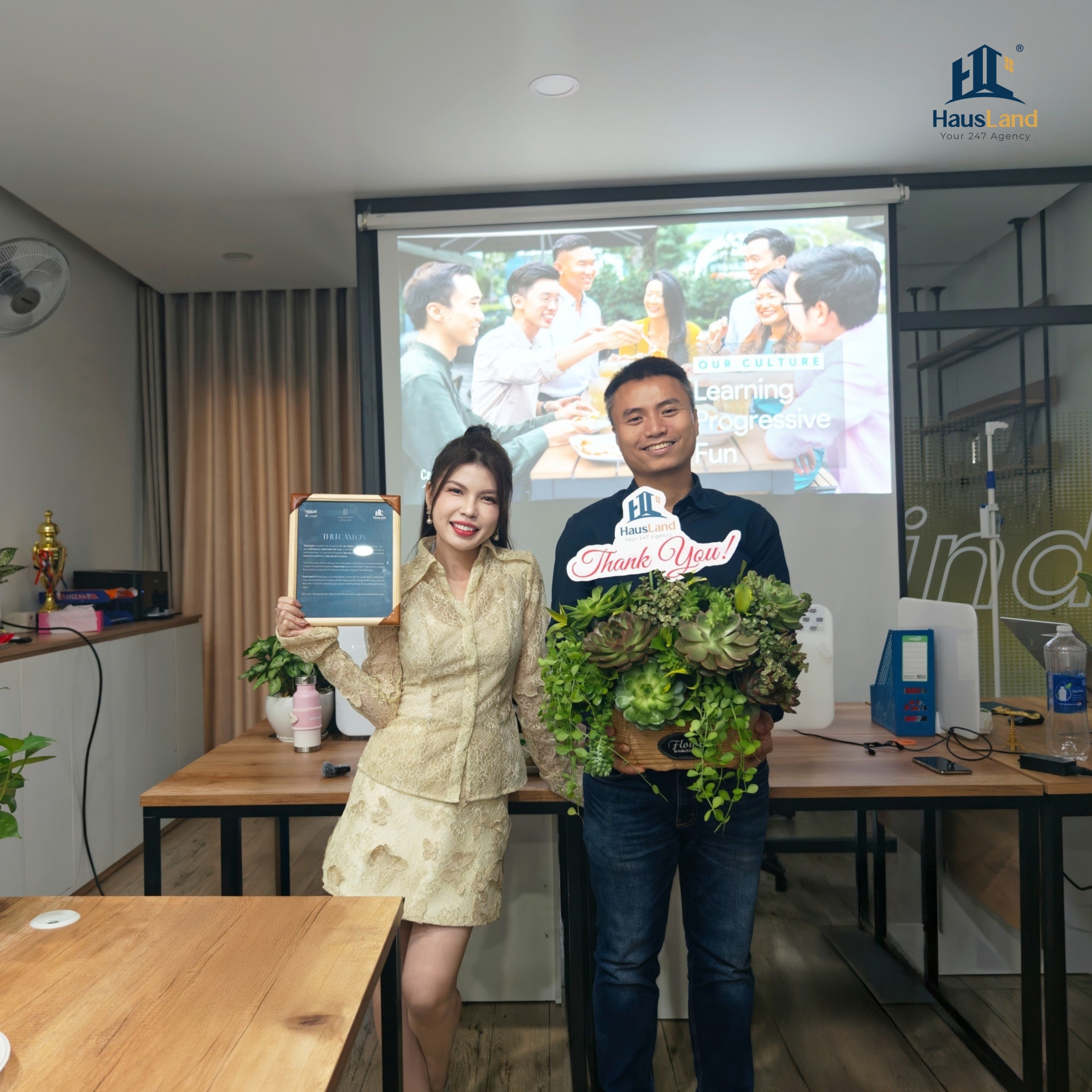 Buổi tranning dự án Orchard Grand tại HausLand