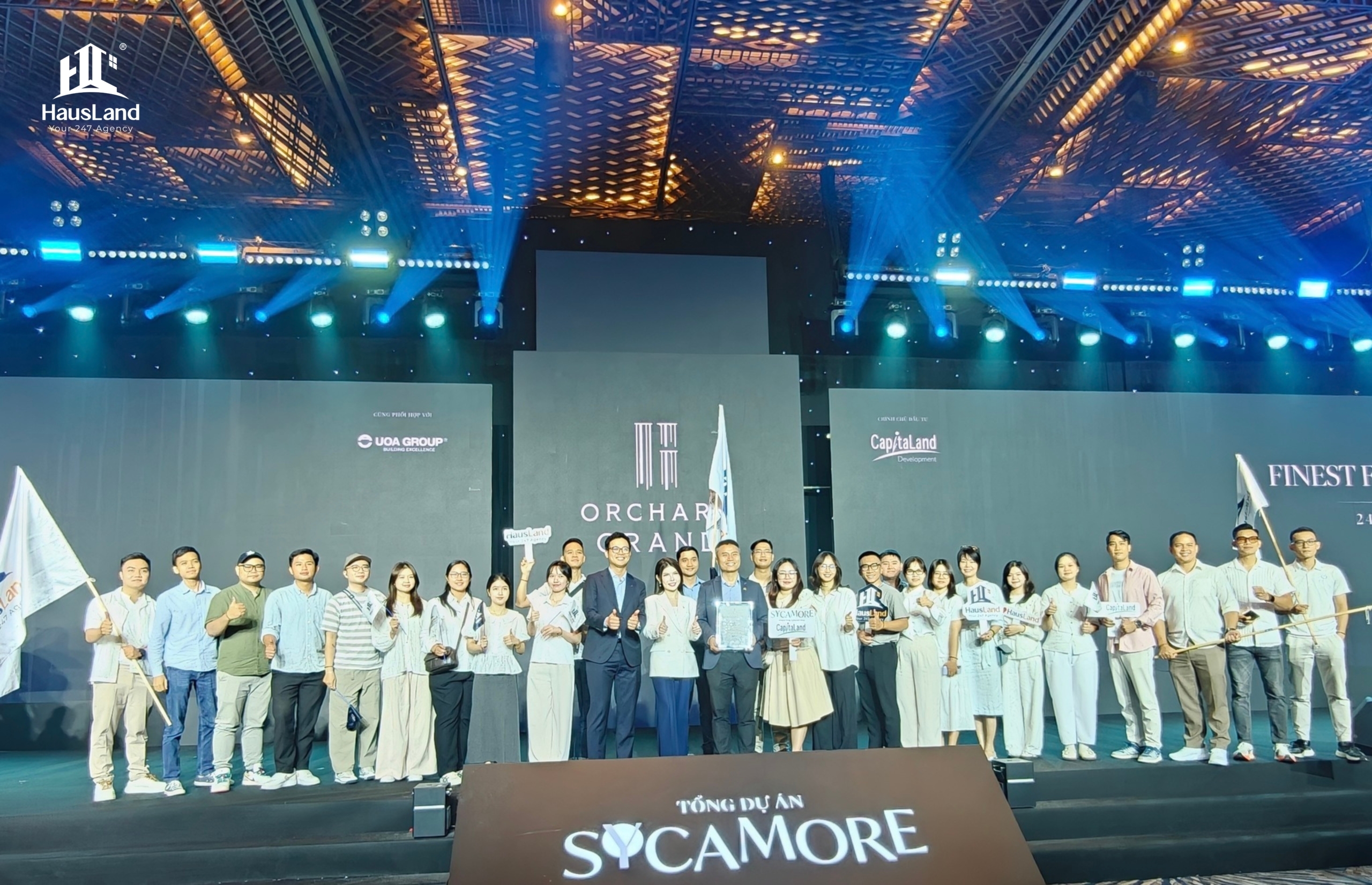 HausLand tham gia sự kiện Kich off Orchard Grand