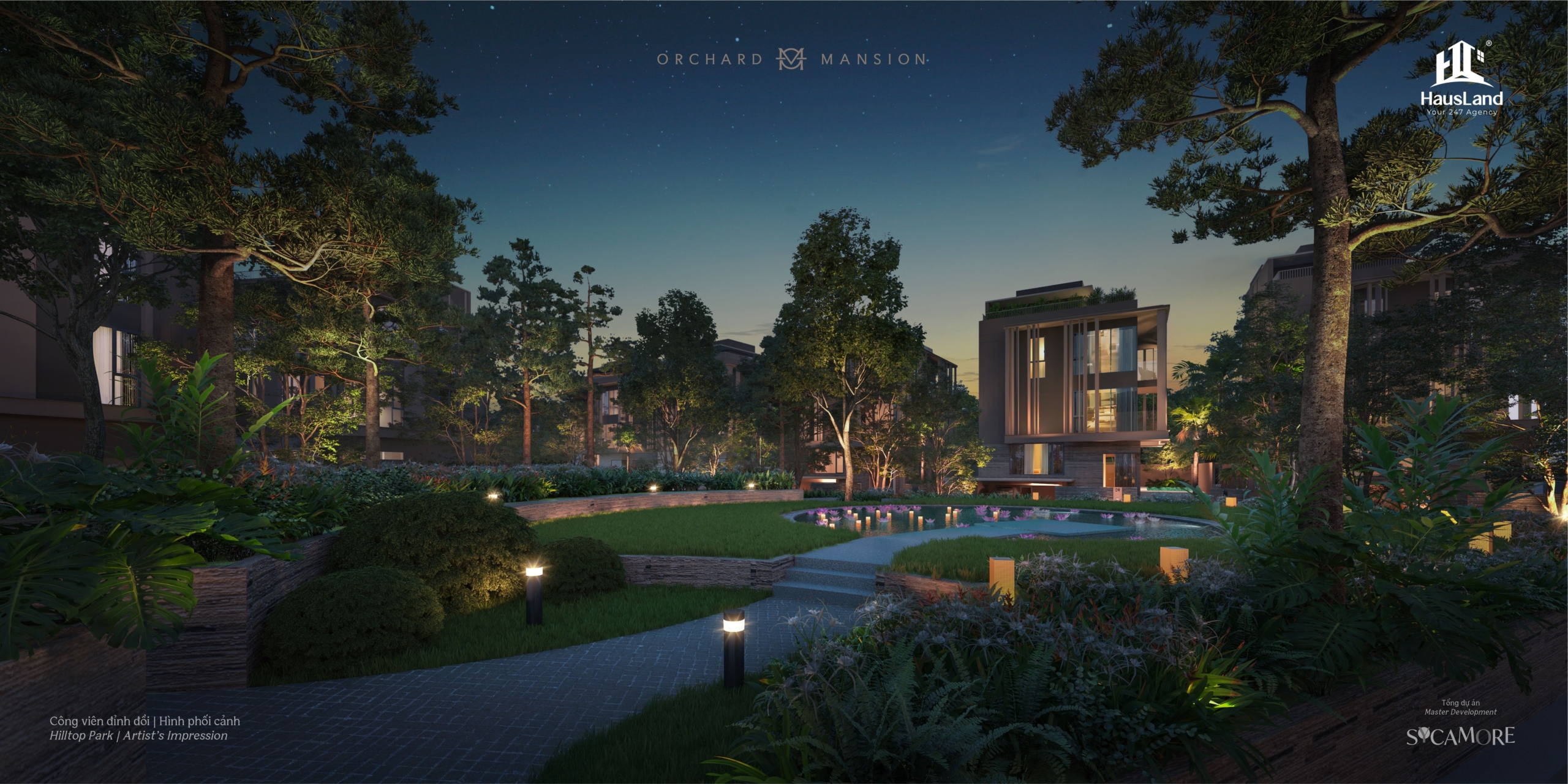 Công viên đỉnh đồi Orchard Mansion