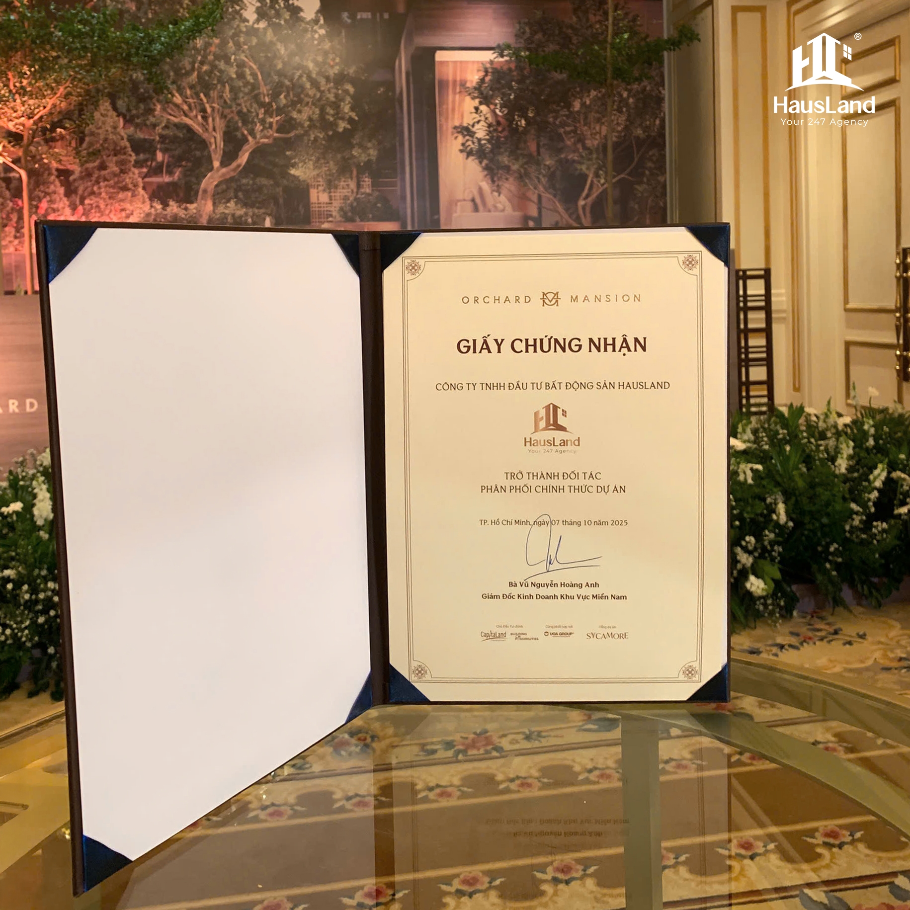 HAUSLAND - Phân phối chính thức Orchard Mansion