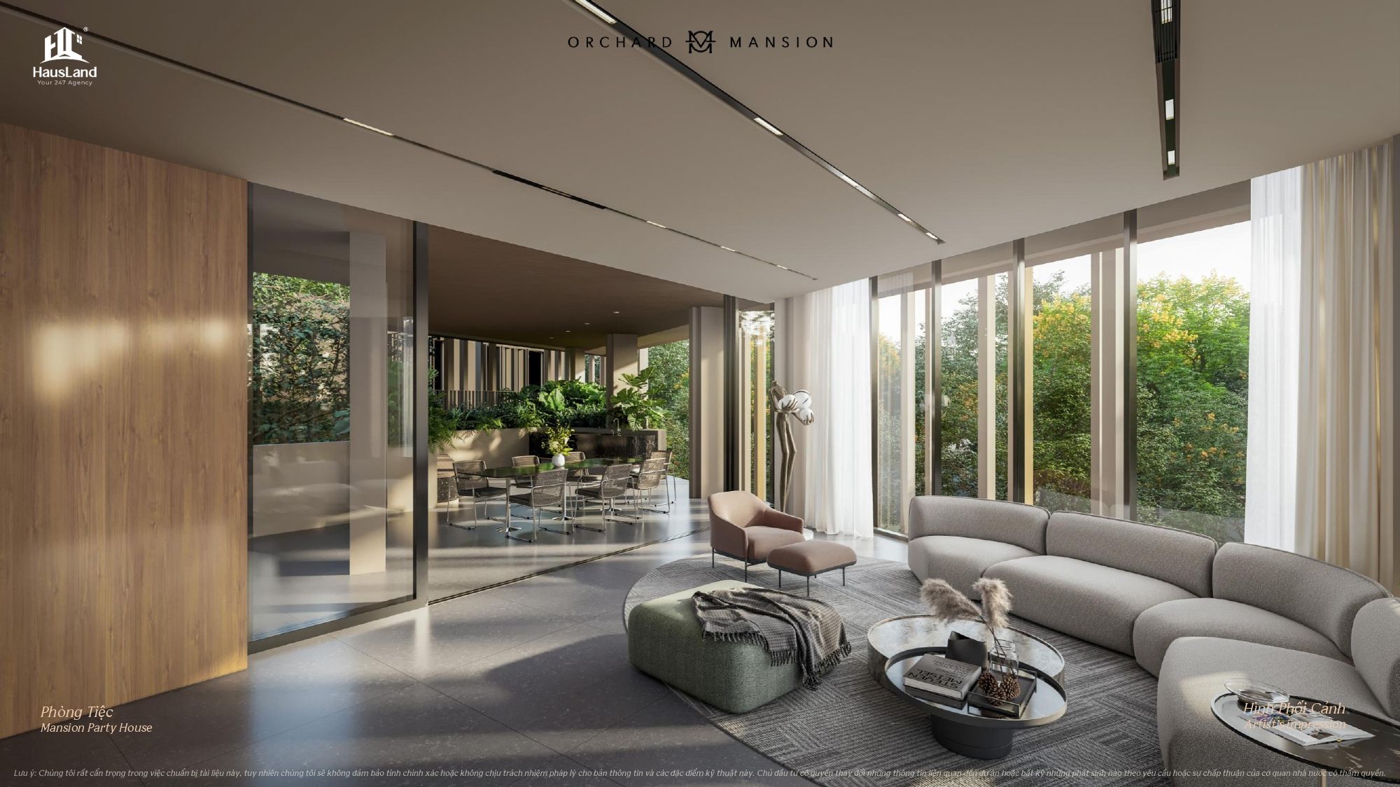 Phòng tiệc Orchard Mansion