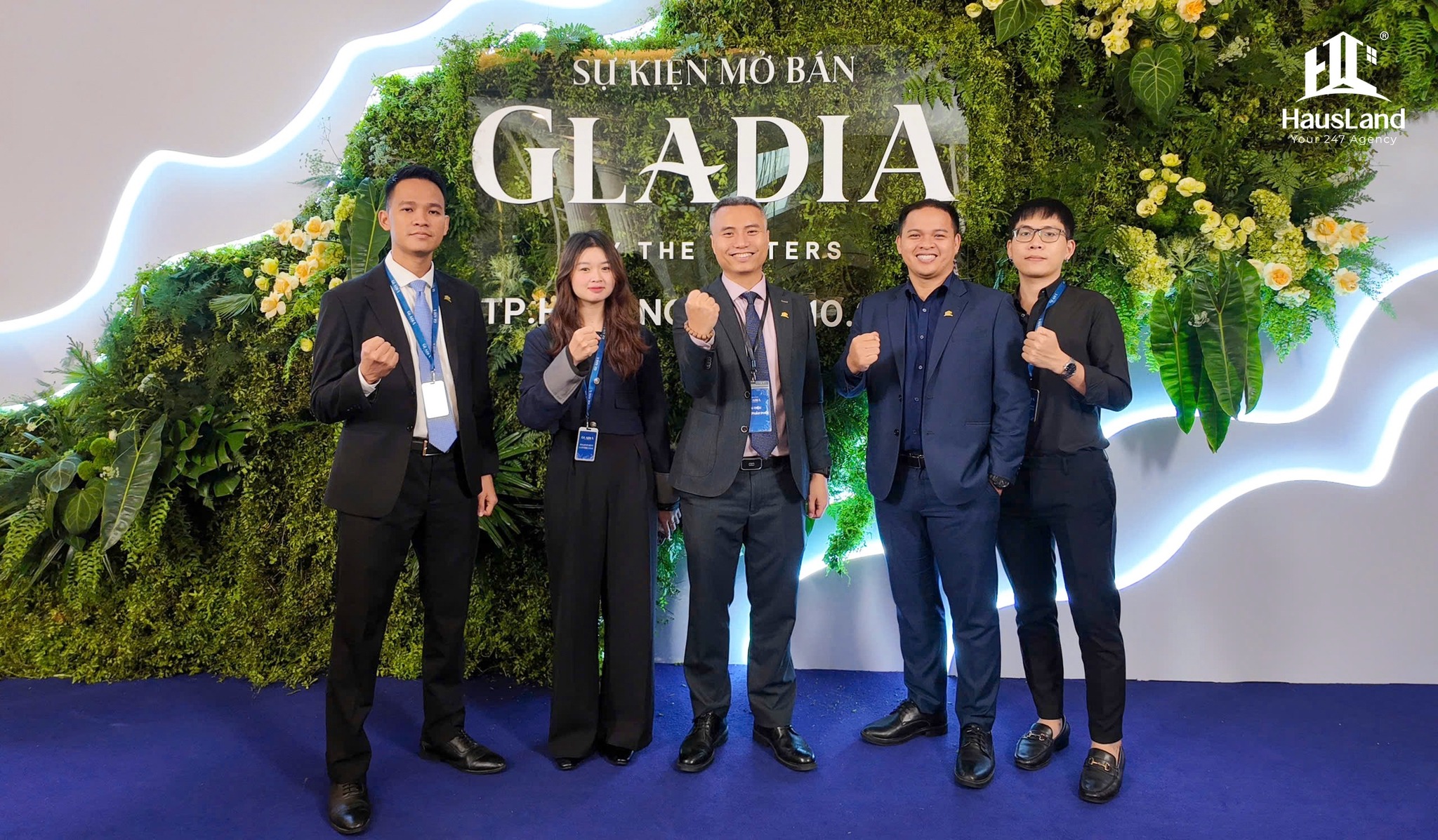 HausLand tham gia sự kiện mở bán Gladia by the Waters
