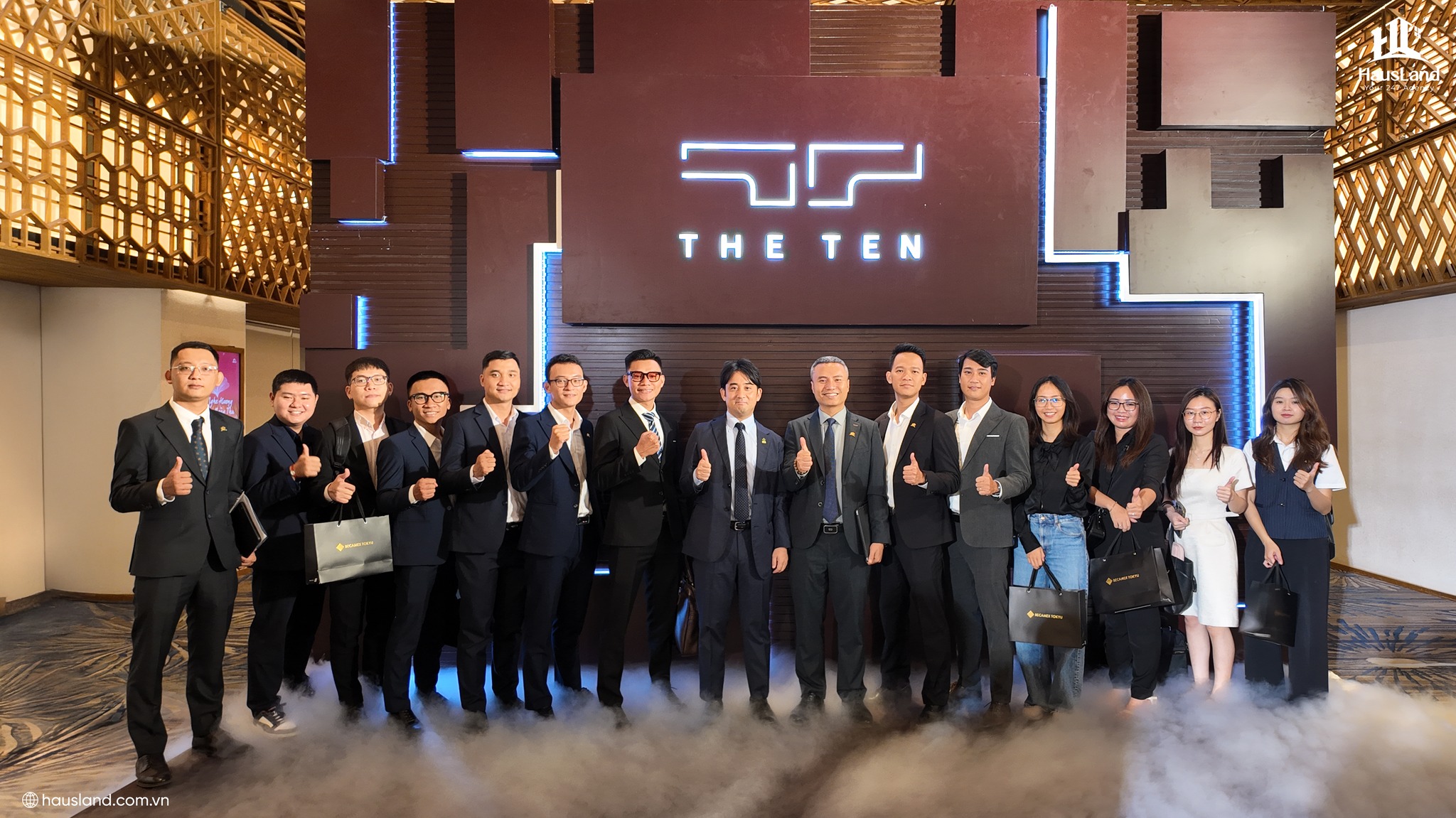 HausLand tham gia sự kiện mở bán The TEN
