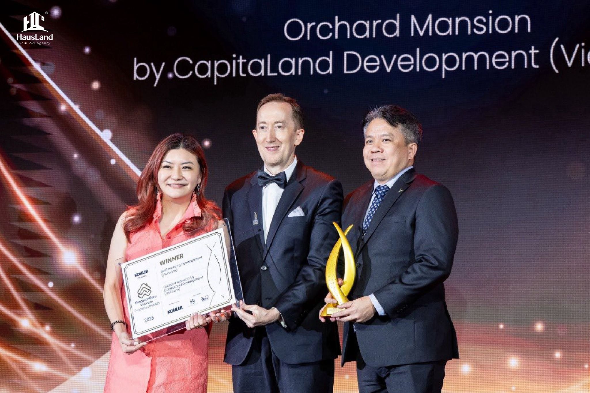 Orchard Mansion cùng giải thưởng Dự án nhà ở xuất sắc nhất