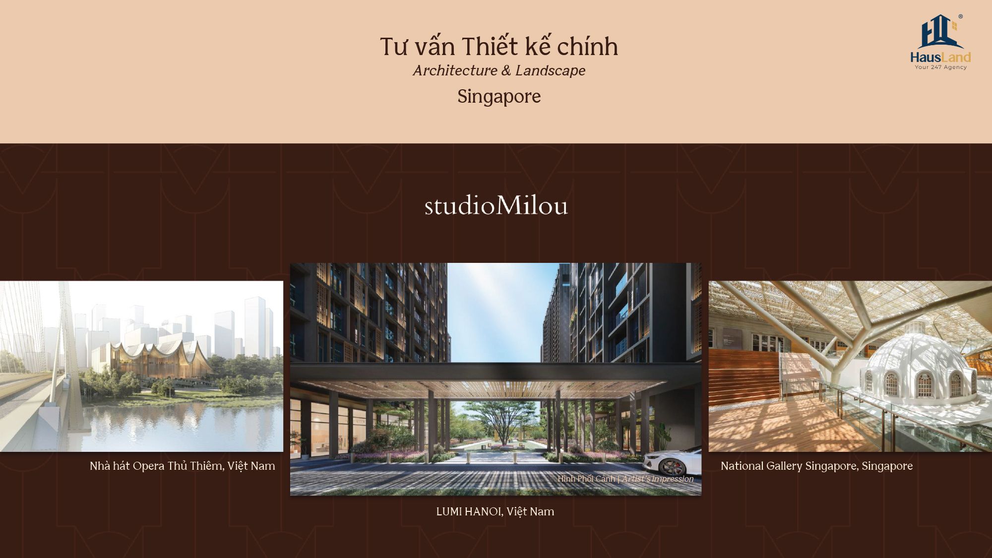 Tư vấn và thiết kế Studio Milou