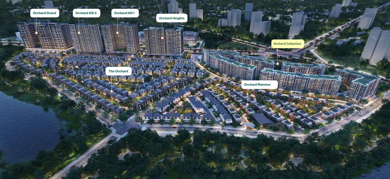 Tổng quan các phân khu tại Sycamore 