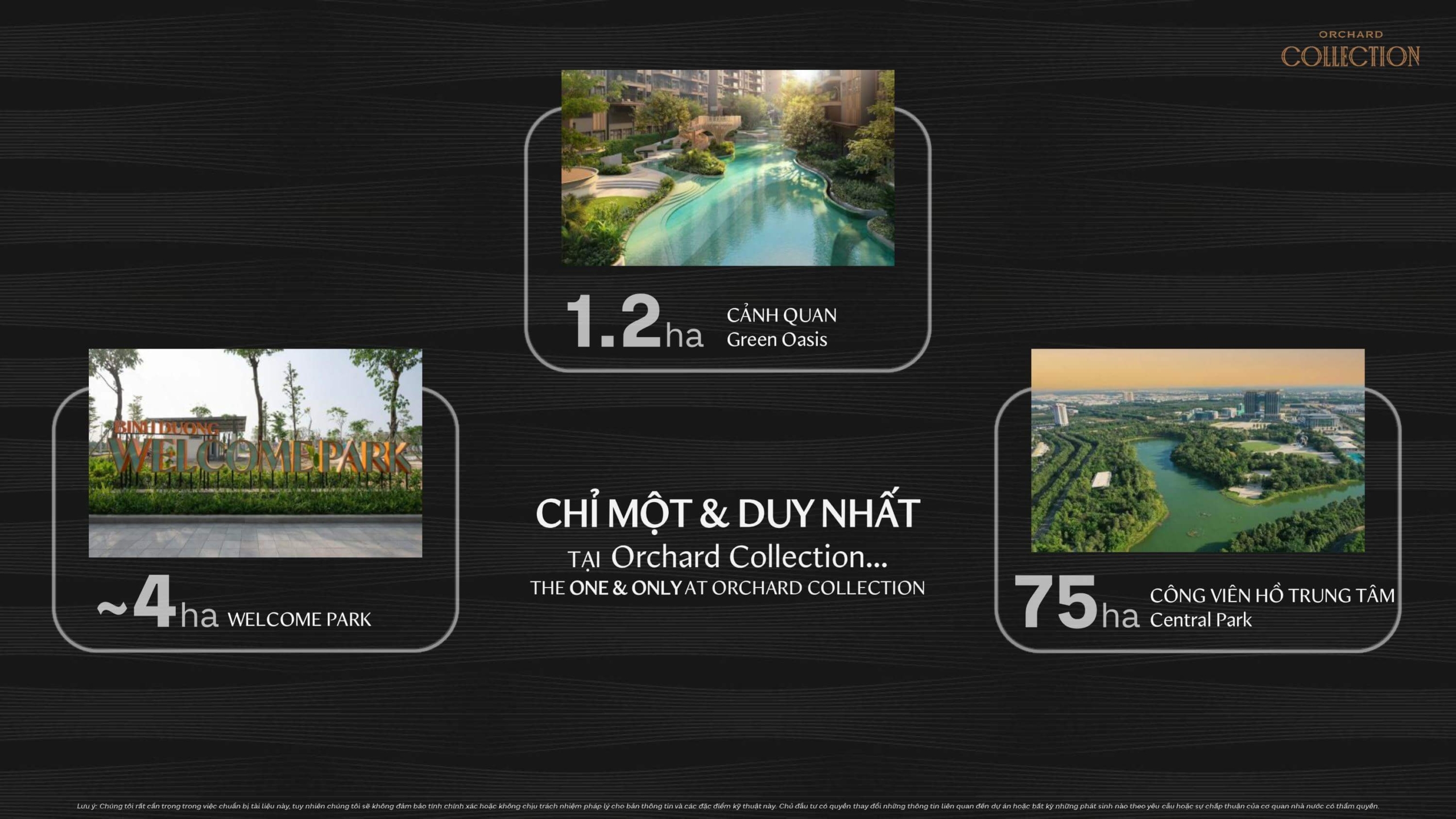 Đặc quyền kép duy nhất từ vị trí Orchard Collection 