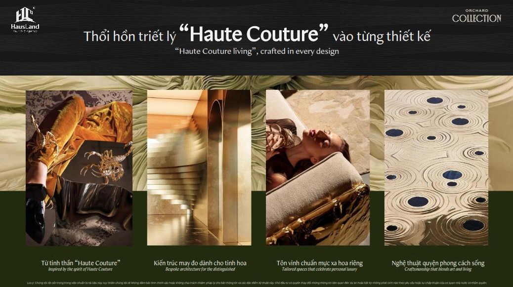 Phong cách sống Haute Couture Living tại Orchard Collection